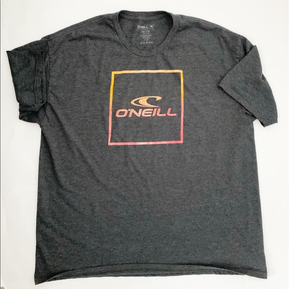 O'Neill Charcoal Crewneck Men's XXL T-Shirt - Picture 5 of 6